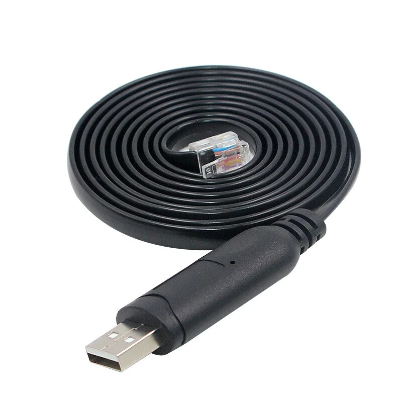 USB to RJ12 6P6C PLC Programming RS232 Serial Cable Ftdi ft232rl Chip