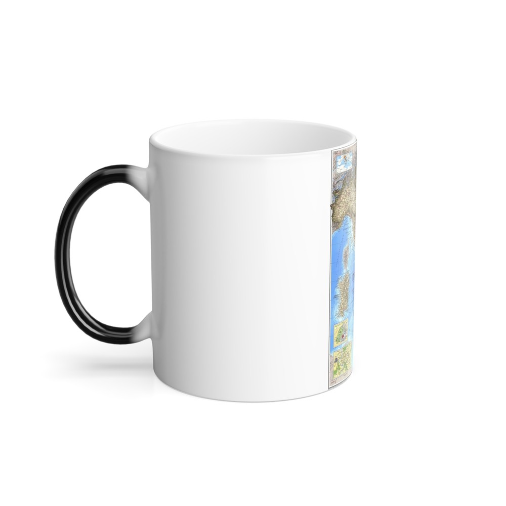 Italy (1995) (Map) Color Changing Mug 11oz
