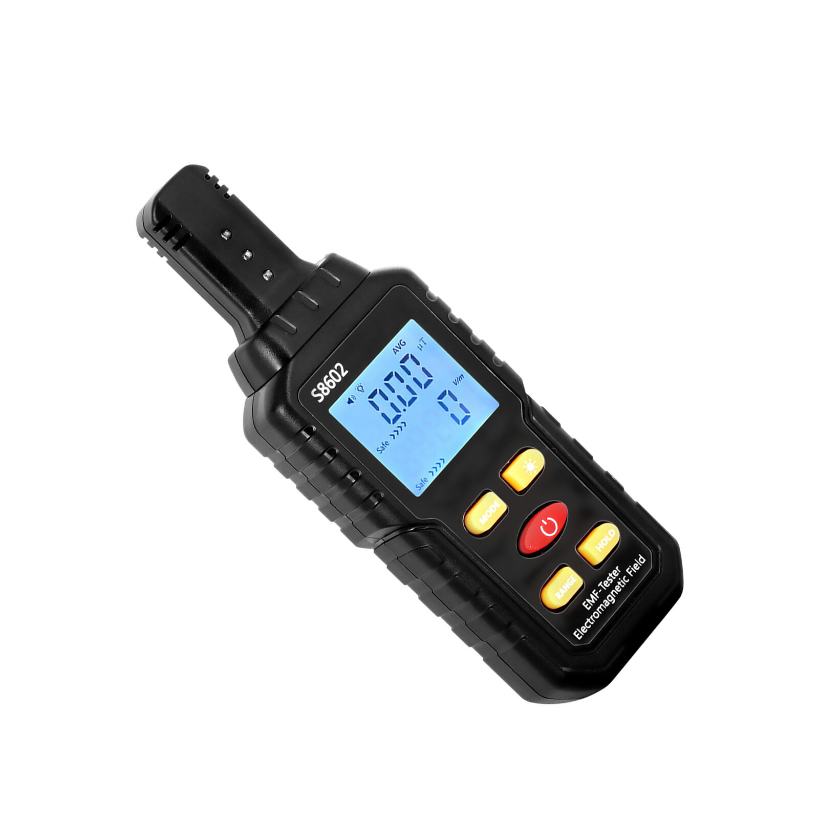 Black Radiation Detector Dosimeter Geiger Counter EMF Electromagnetic Tester