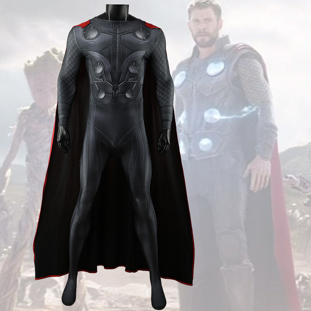Avengers: Infinity War Costume Thor Cosplay Bodysuit Handcrafted