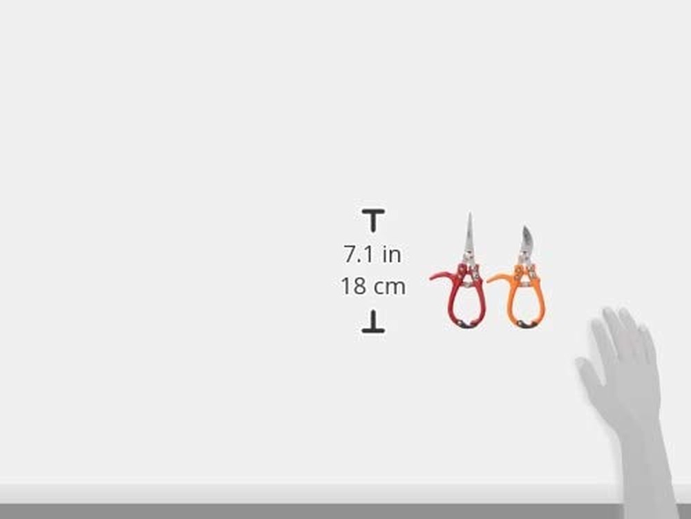 2 - pack Q-yard Pruning Shear, Mini- Extra Sharp Garden Hand Pruners, Easier ...