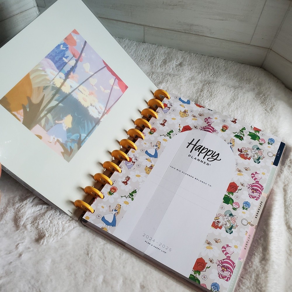 The Happy Planner Big Vertical Layout Curious Alice