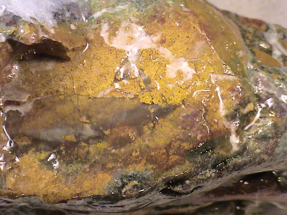 Dendritic Chalcedony Ocean Jasper Agate, Rough Lapidary Rock, 6 LBS, 15 OZ, R261