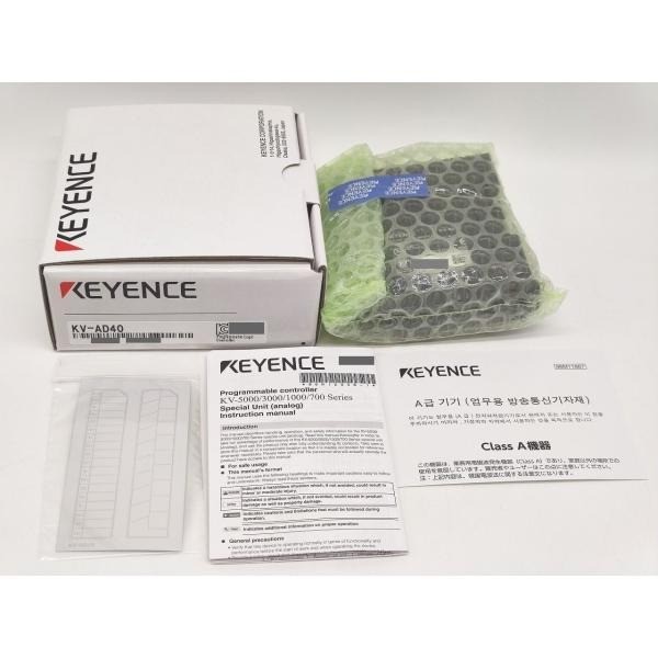 KEYENCE KV-AD40 Analog Input Unit Module NEW