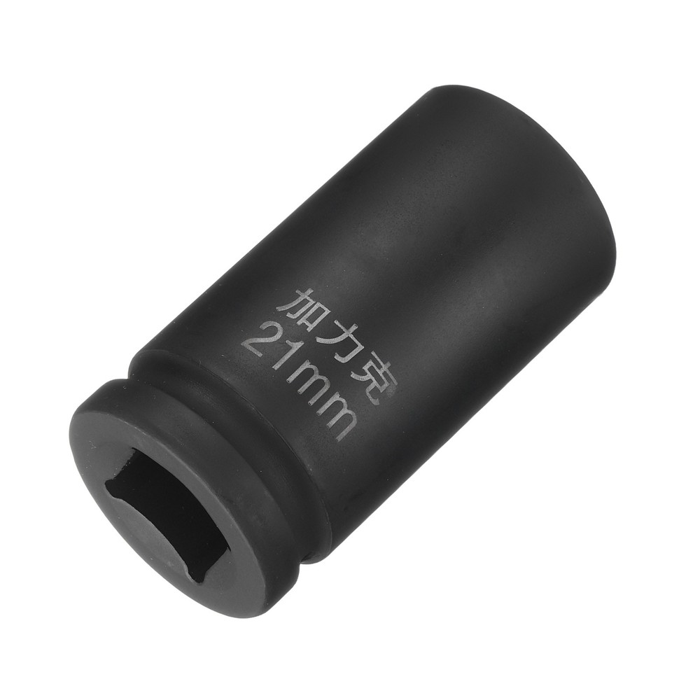 4 Point Square Socket 3/4" Drive 21mm Metric 40CR Square Impact Wheel Socket