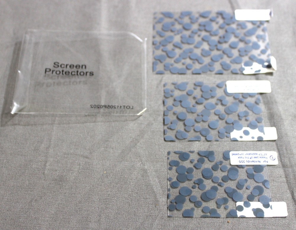 Screen Guard ~ Screen Protector ~ For Nintendo DS ~ Top and Bottom Set + 1 Extra