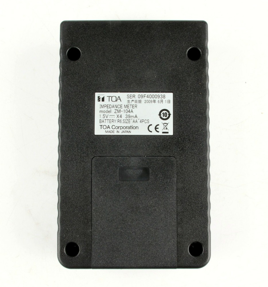 *TOA Speaker Impedance Meter ZM-104A