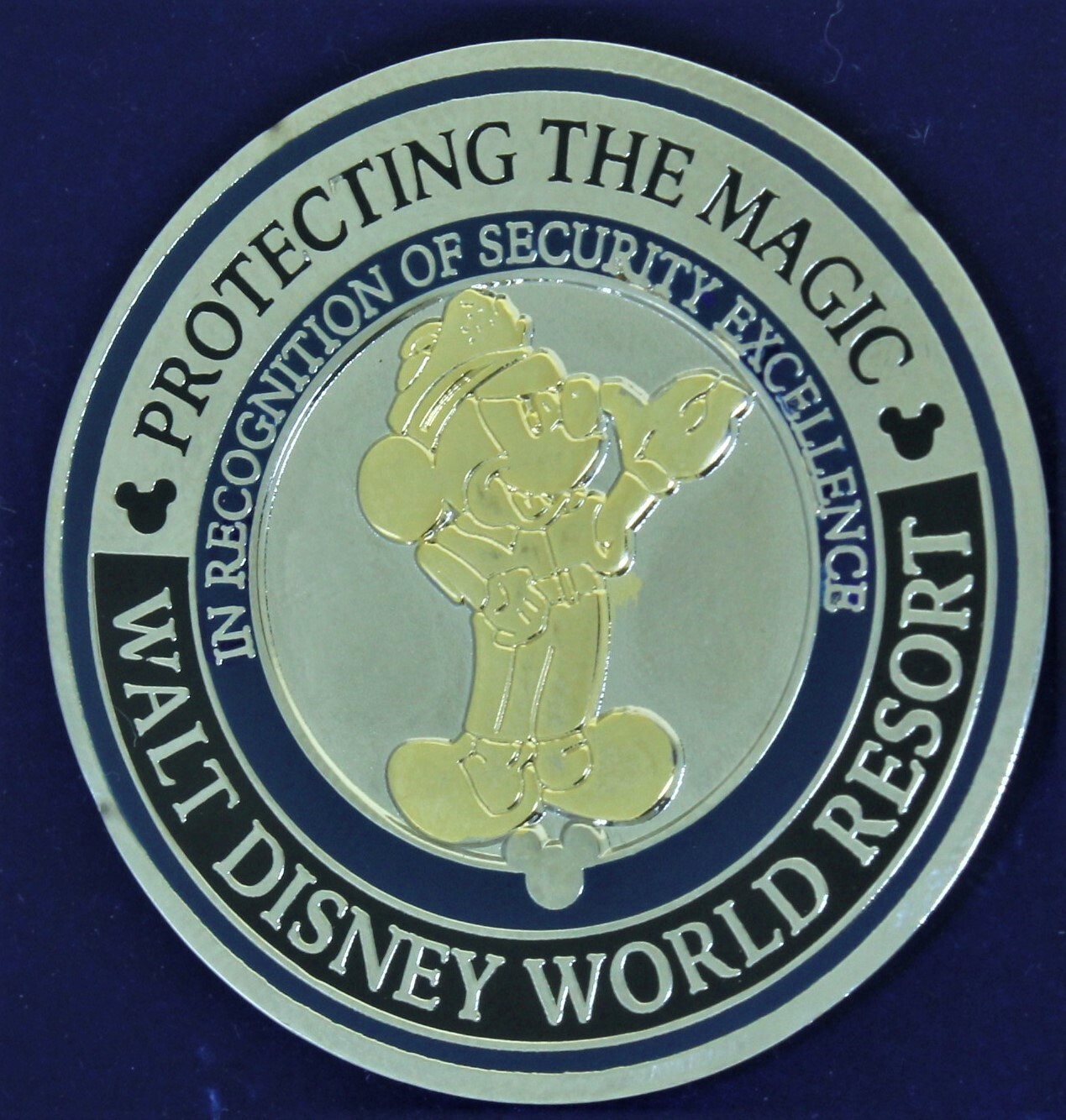 Walt Disney World Security Division Challenge Coin