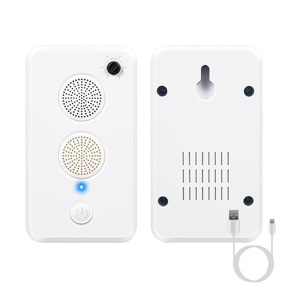 2/4PCS Electronic Ultrasonic Bats Rat Mouse Control Rechargeable