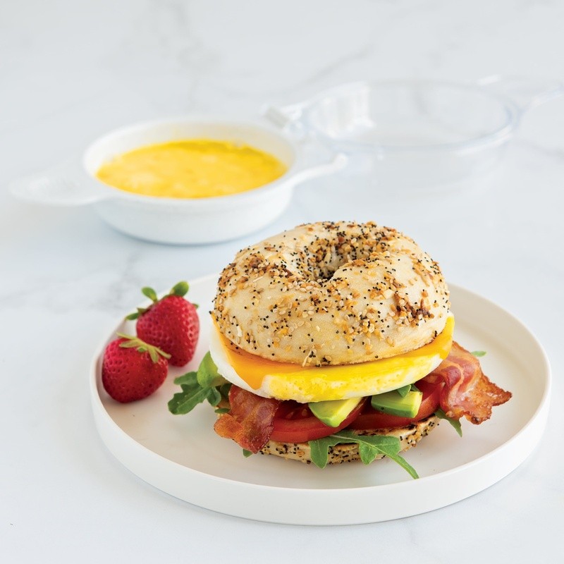 Microwave Egg Sandwich Maker Non-Stick Cooking Tool Quick Breakfast Solution New
