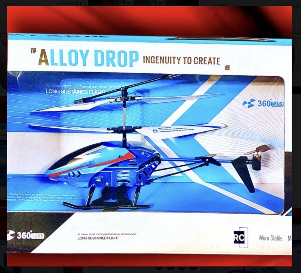 Sky BAZHE 360° Eversion Rechargeable Helicopter Enhanced CHO37 Full 3D Flight