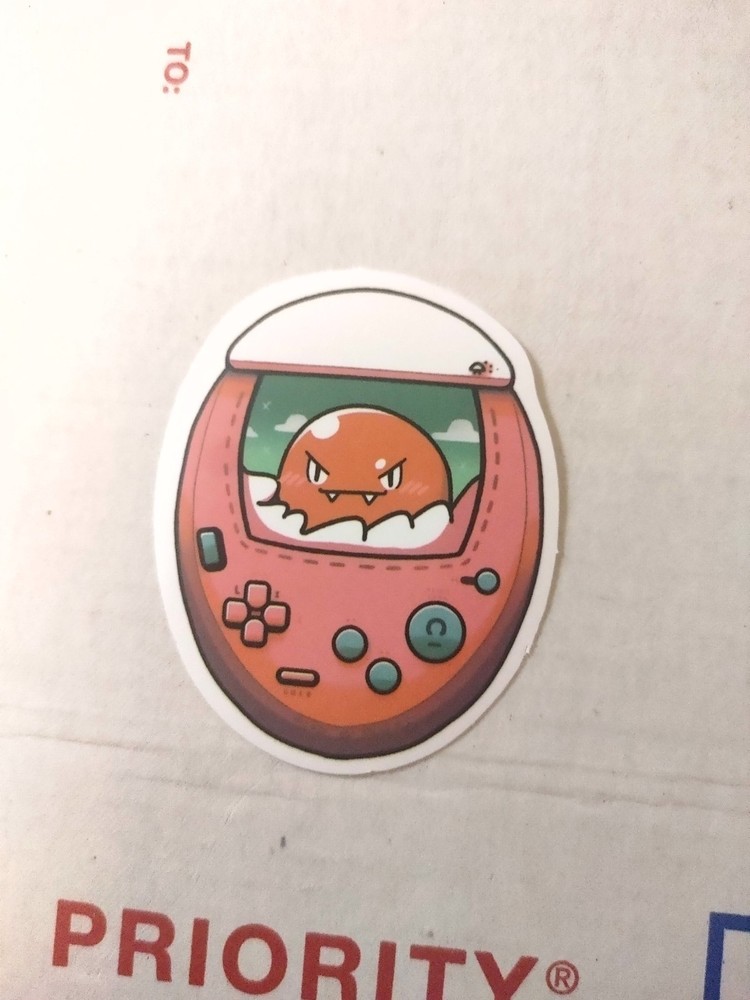 Pokemon Handheld Gaming Console Decal Sticker