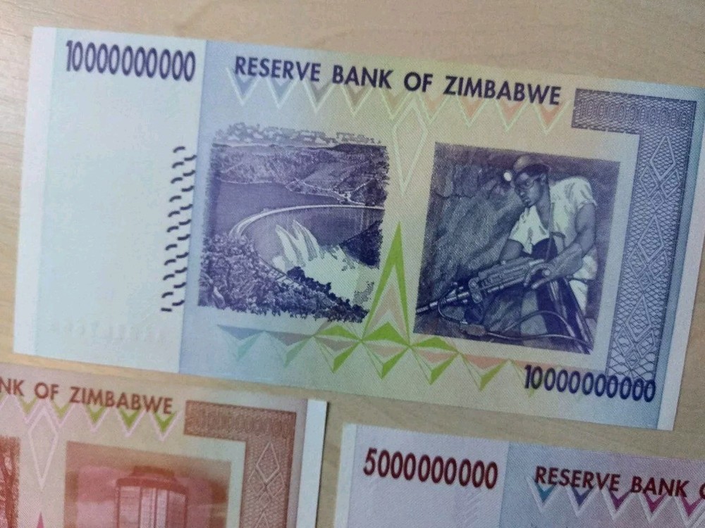Zimbabwe Currency ALL BILLIONS Hyperinflation