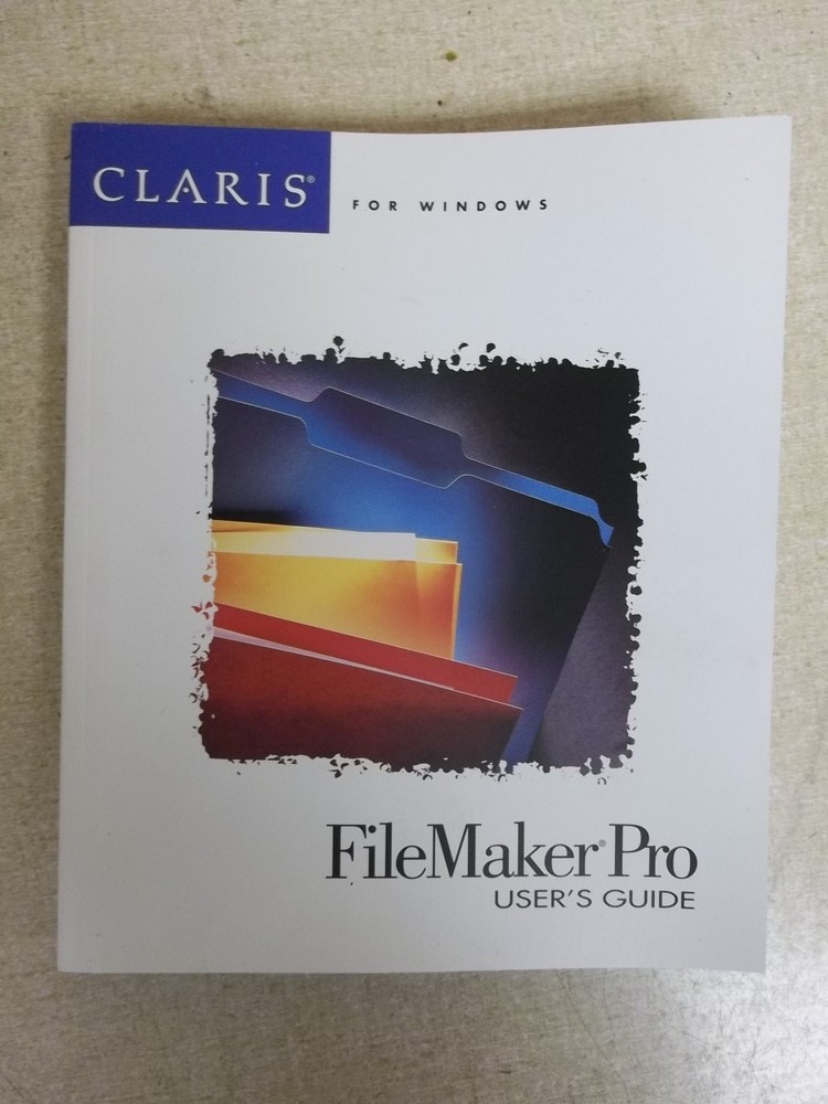 File Maker Pro User's Guide U92600-007A *FREE SHIPPING*
