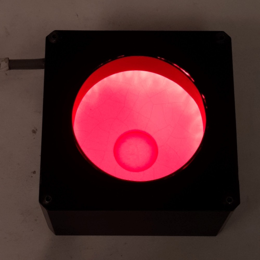 Advanced Illumination DL2230-660 Red Diffuse Dome Light 24VDC 1ft Lead Wire
