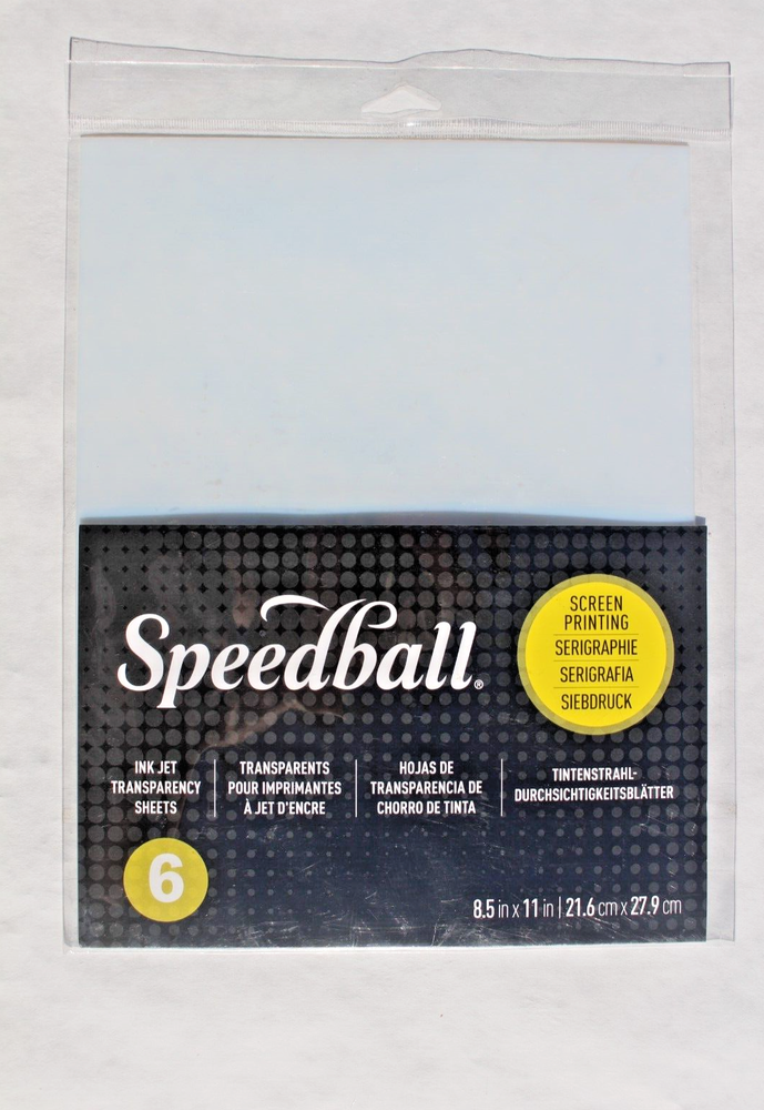 Speedball Intermediate Fabric Screen Printing Kit + 8 More paints + Transparency