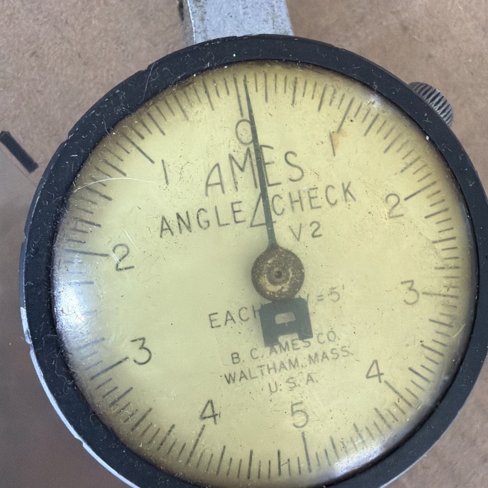 Ames Angle Check V2 Dial Indicator Gage (#22)