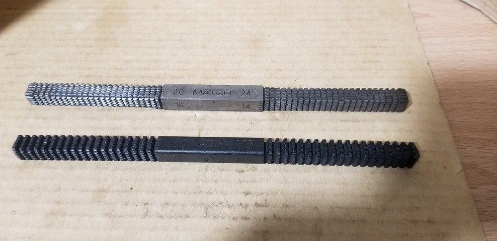 Matco USA TR1 & TRM8A Thread Restoring File , VGC