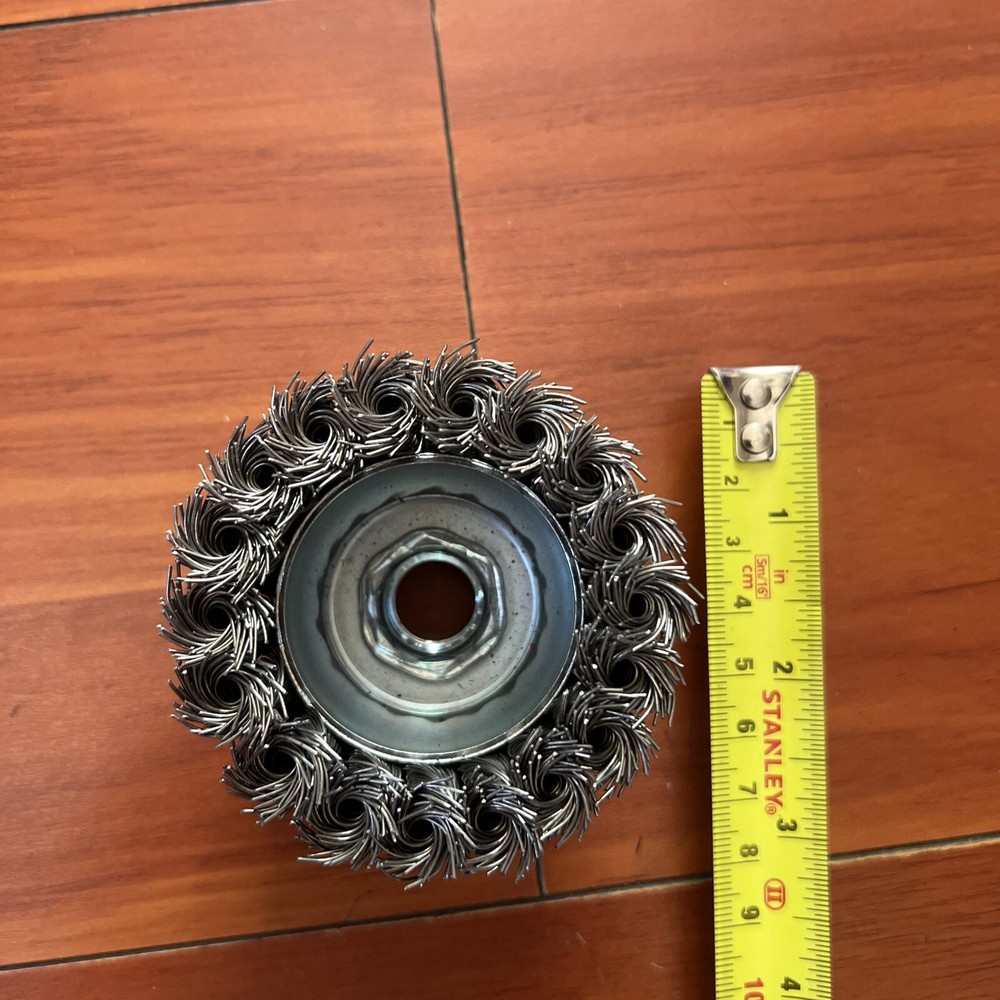 Heavy Duty Knotted Wire Cup Brush Item B7