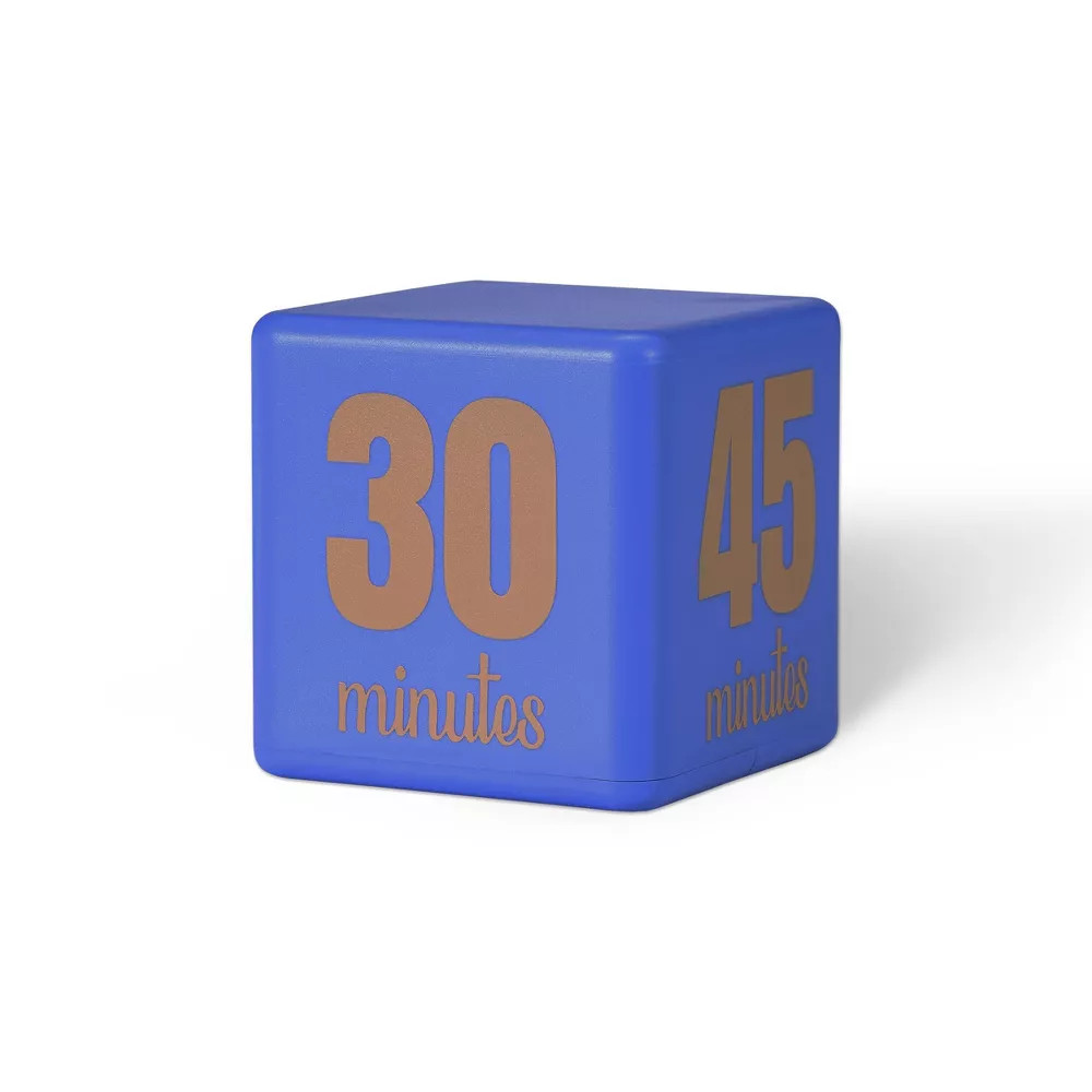 Productivity Cube Timer, Blue
