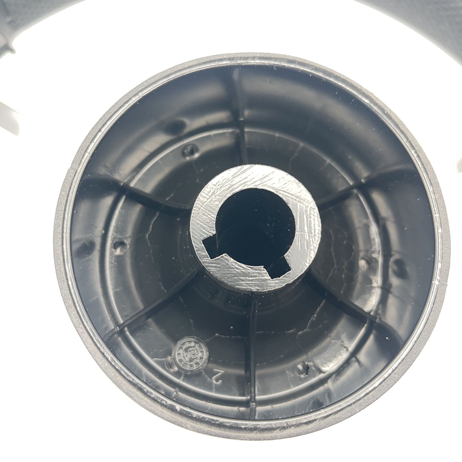 Model 15 Marine Steering Wheel Brush Alum Spokes | Sea Ray Boats Logo | KEYED