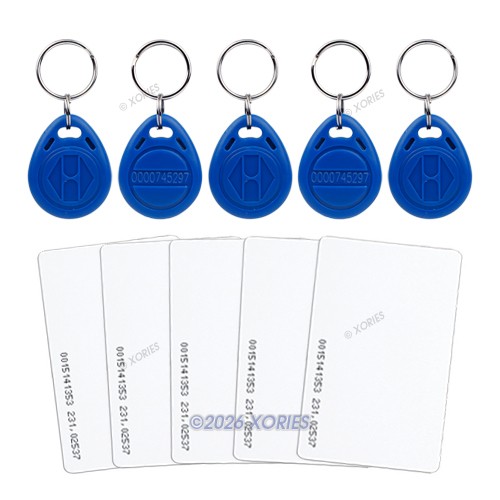 Touch Keypad RFID Door Access Control Kit+Strike Lock +2Remote Controls+Doorbell