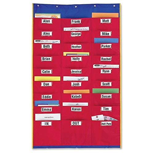 Learning Resources Organization Station Chart - Homework & Storage Organizer