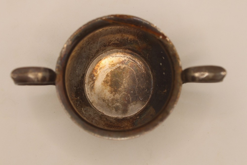 Victorian Silver Plate Sugar Bowl