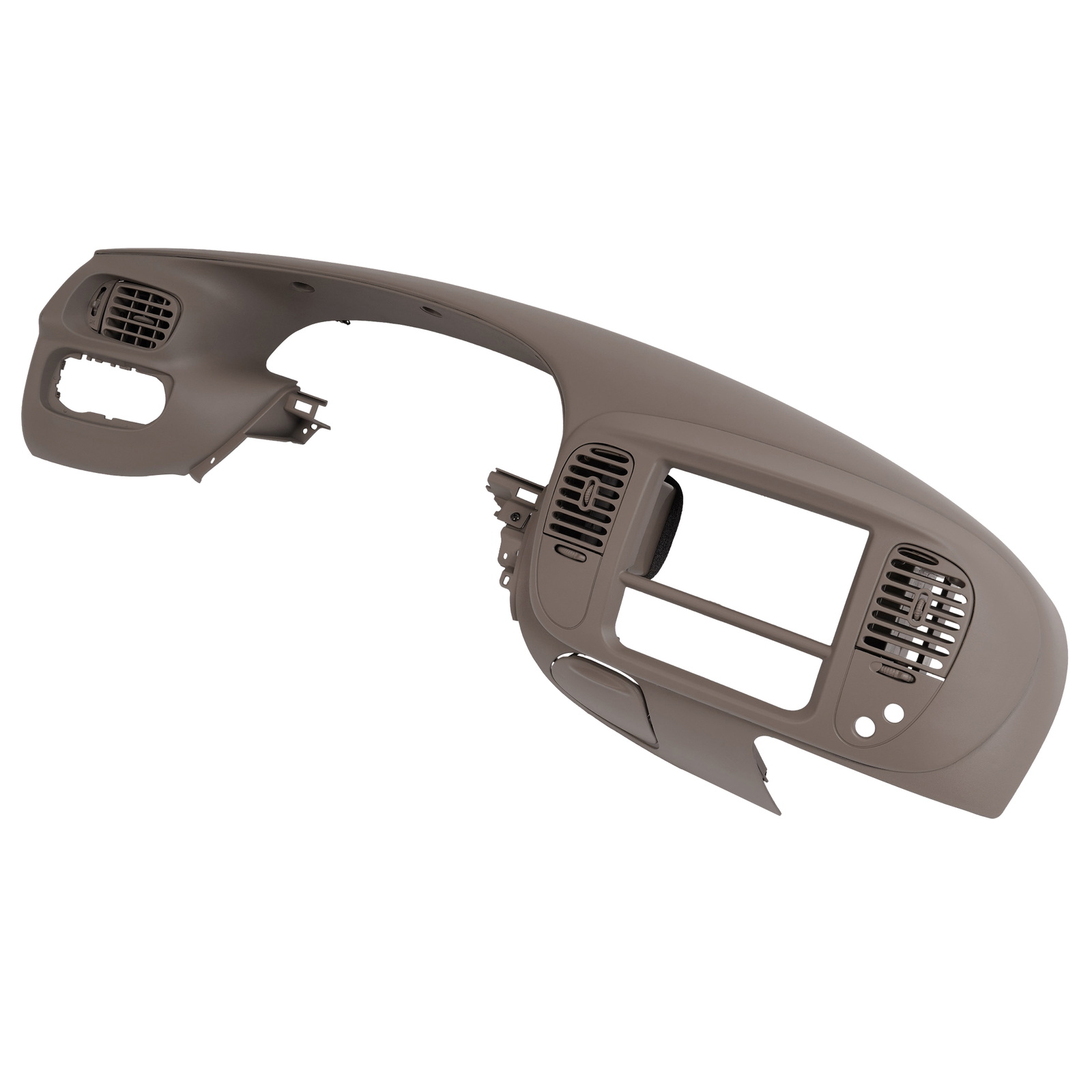 For Ford F150 Expedition 1997-2003 Brown Dash Pad Bezel +Center Dash Radio Bezel