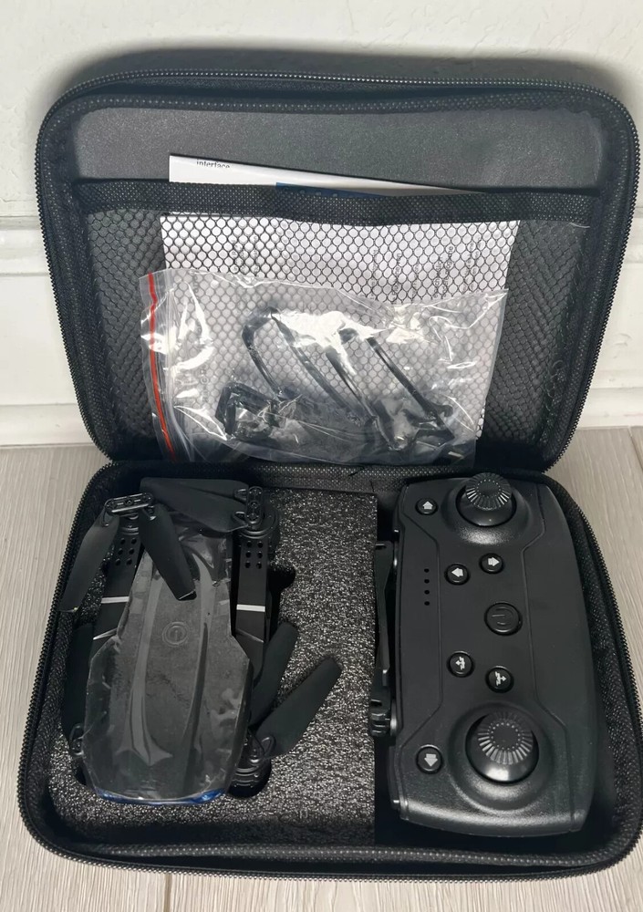 E99 Drone With Camera, Foldable RC Drone, Remote Control Drone Toys For Beginner