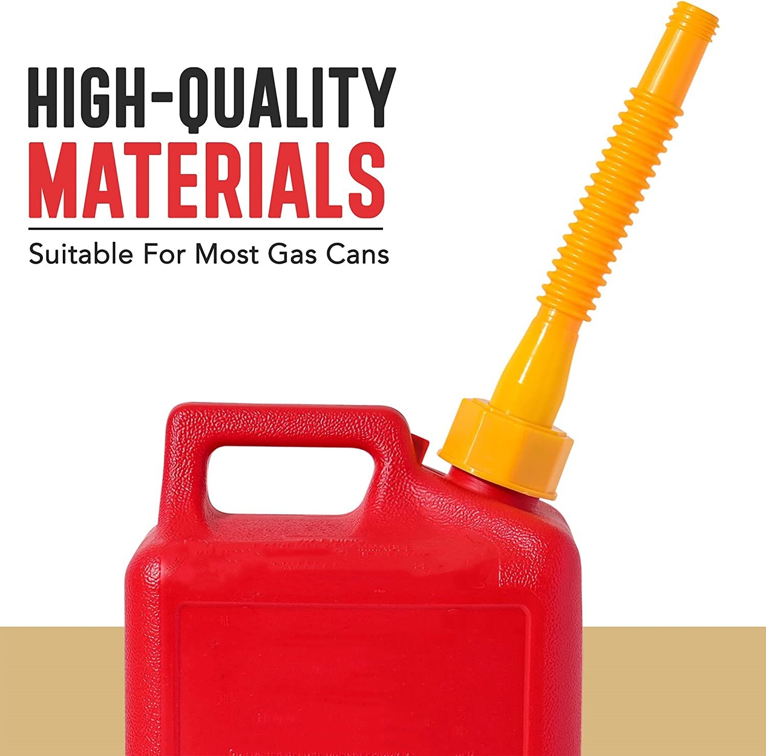 2X Replacement Gas Can Spout Nozzle Vent Kit for Plastic Gas Cans Old Style Caps