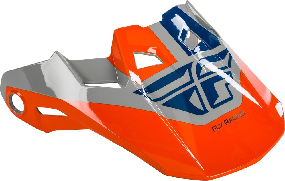 Formula Visor Grey/Orange/Blue Md Lg