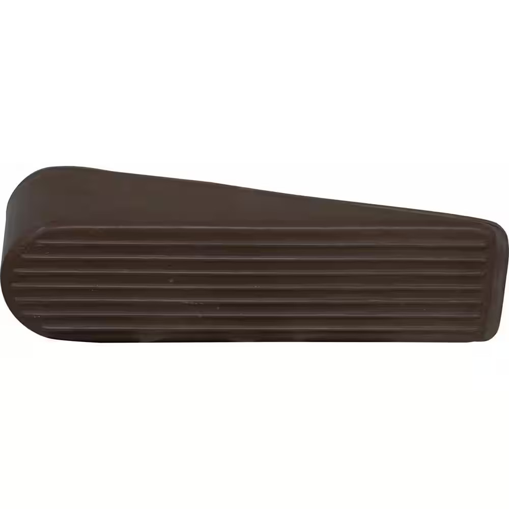 Brown Rubber Door Stops (2 per Pack)