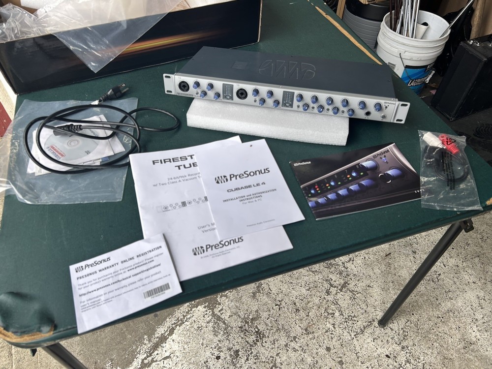 PreSonus Firestudio Tube - 16 Channel Interface Firewire Recording System W/Box