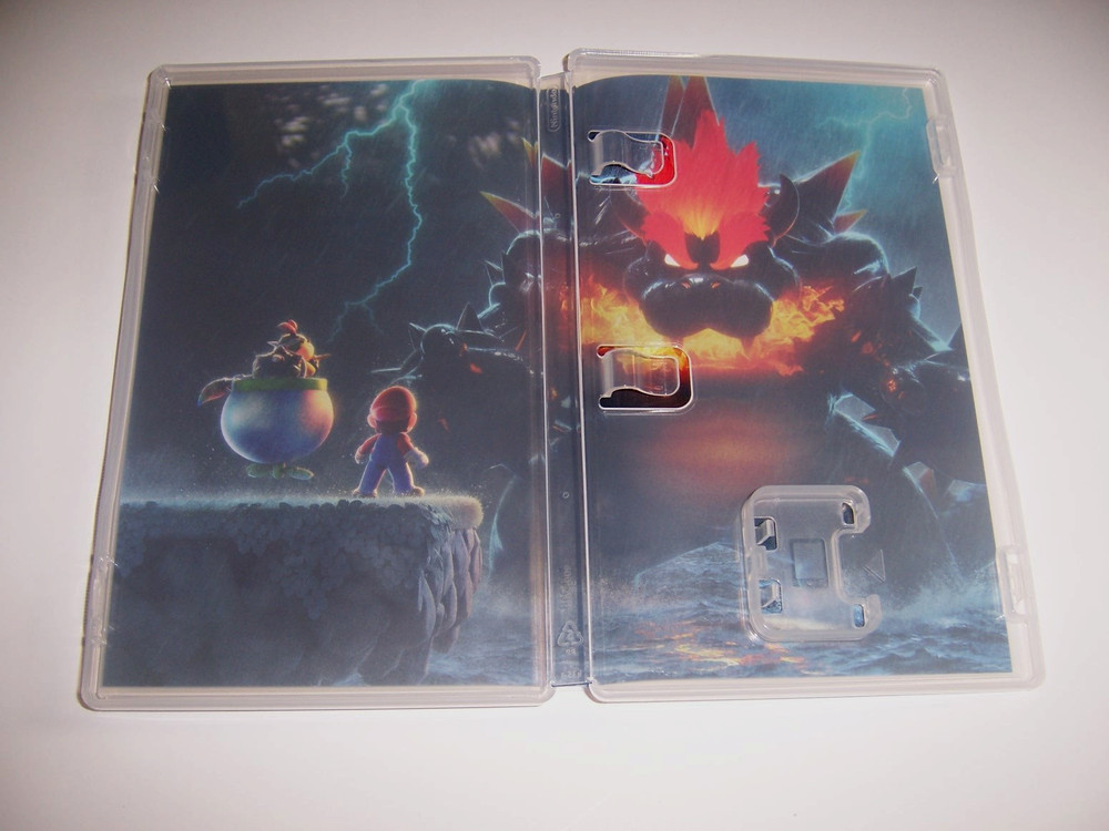 Replacement Case ONLY Super Mario 3d World Bowsers Fury Switch Box UAE Version