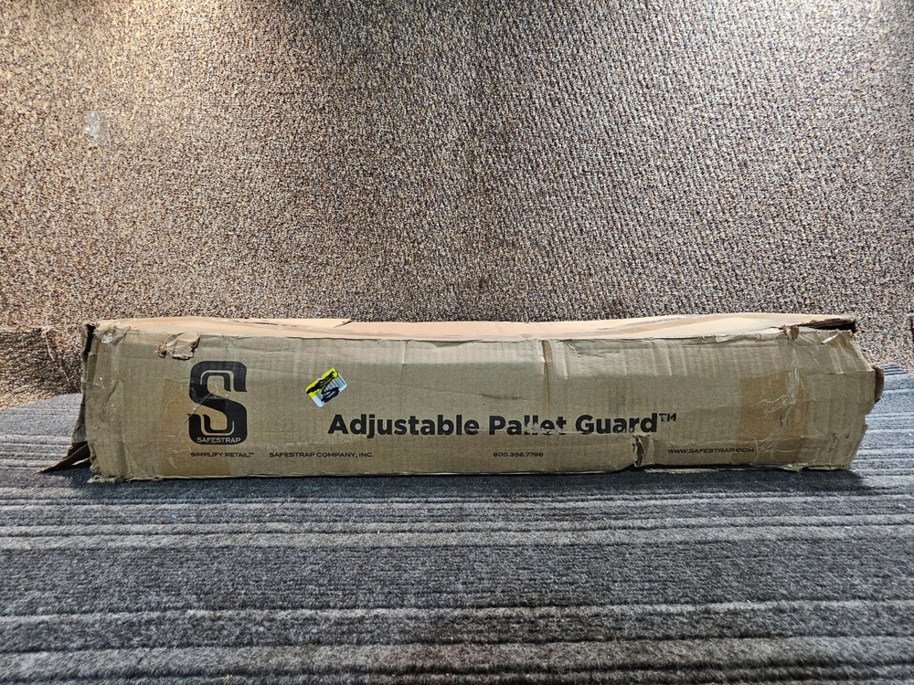 Safe Strap 0774-003 Adjustable 12" H Black Plastic Pallet Guard