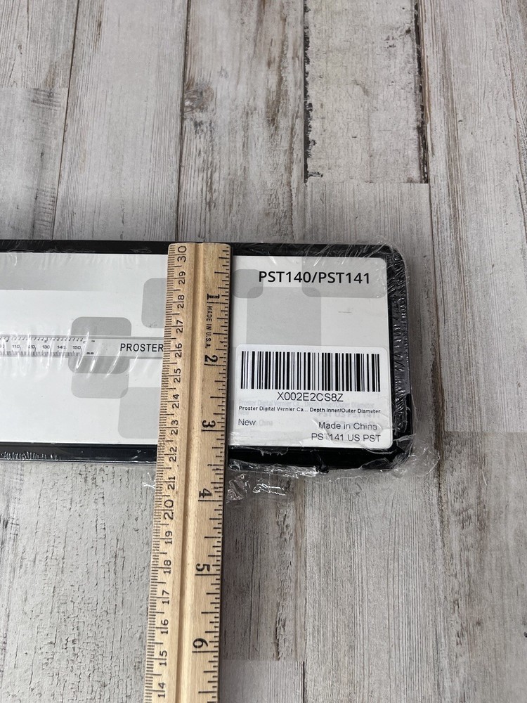 Proster 6" Digital Vernier Caliper Stainless Electronic Micrometer Gauge Tool
