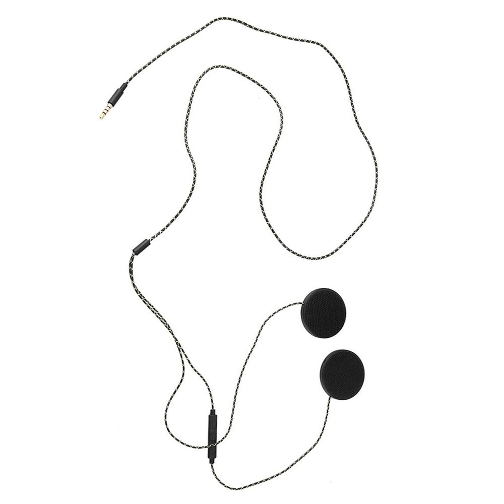 Calling Helmet Headset 1pc Diameter 3.5mm For MP3 Computer Equipment
