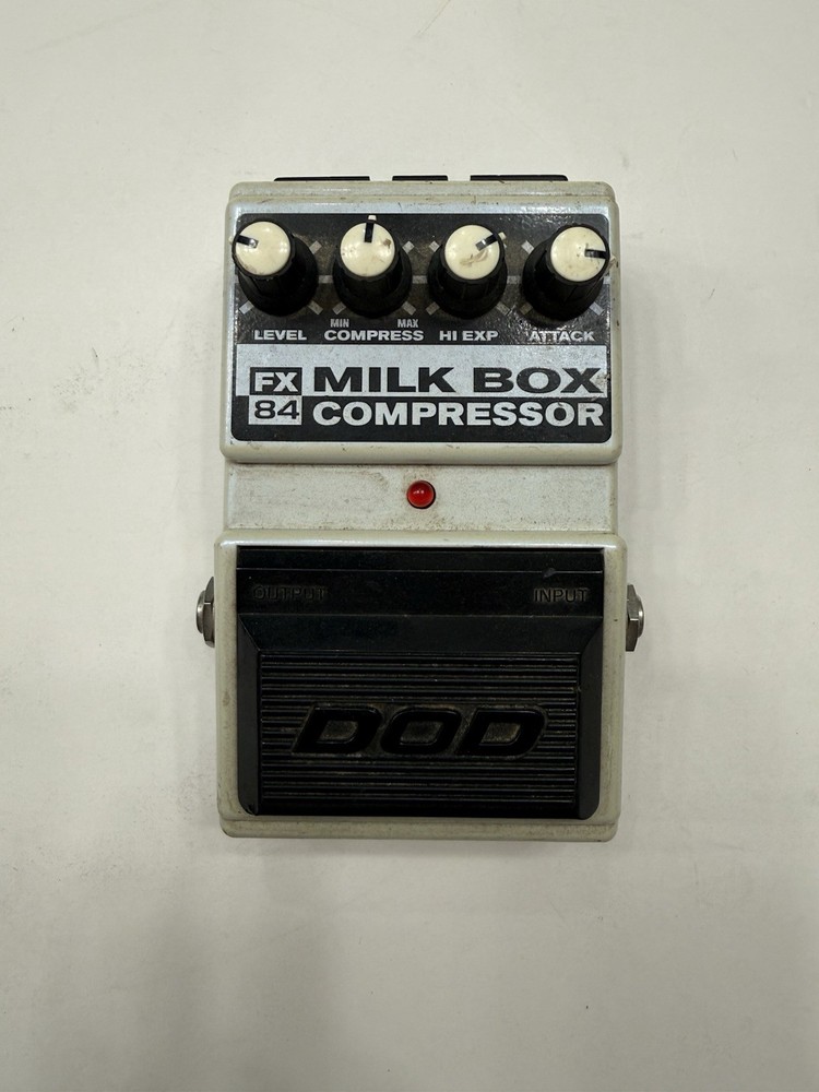 DOD Digitech FX84 Milk Box Compressor Sustainer Milkbox Guitar Effect Pedal