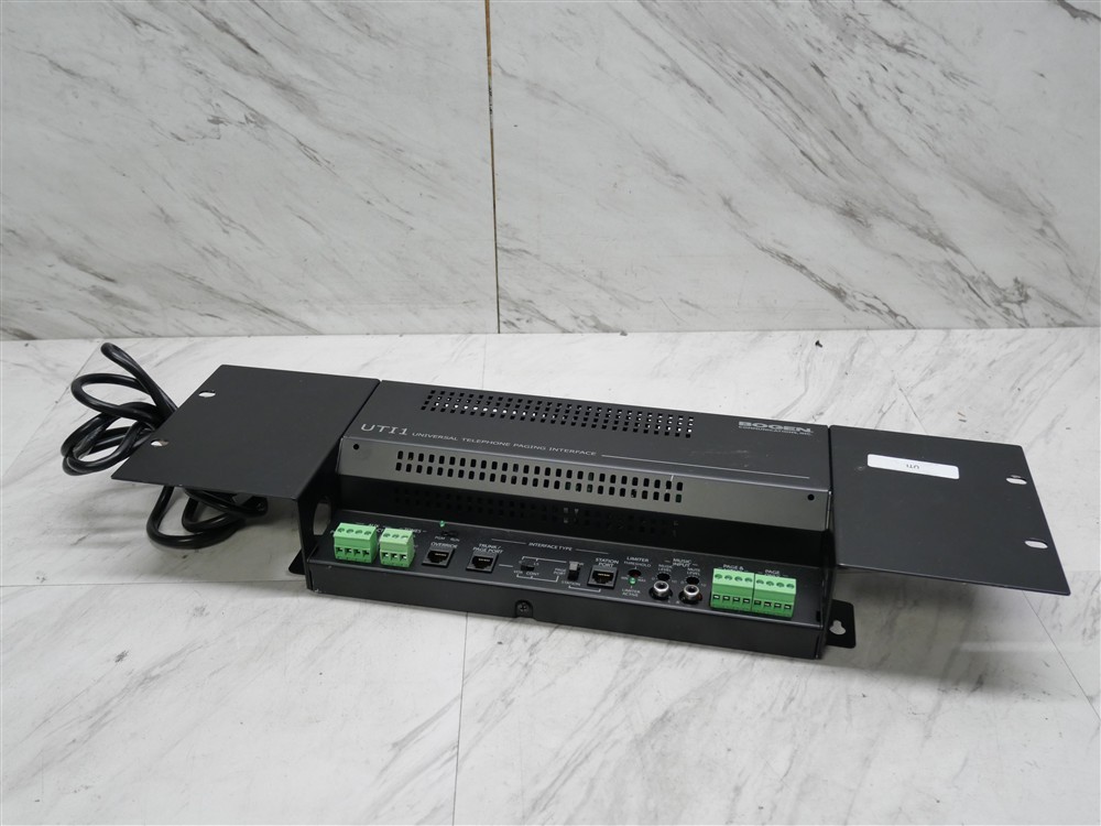Bogen UTI1 Telephone Paging Zone Systems Interface w/ RPKUTI1 Rack Mount!