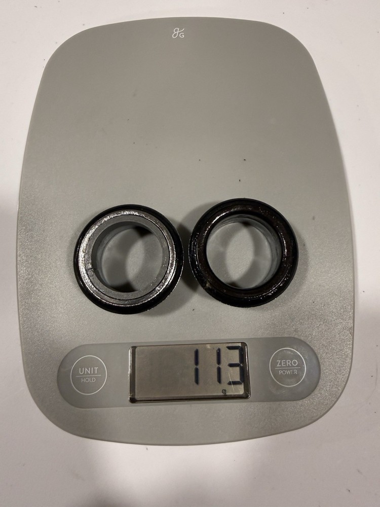 1 1/8” headset threadless Steel Basic Silver Take Off 1 1/8 Top And Bottom