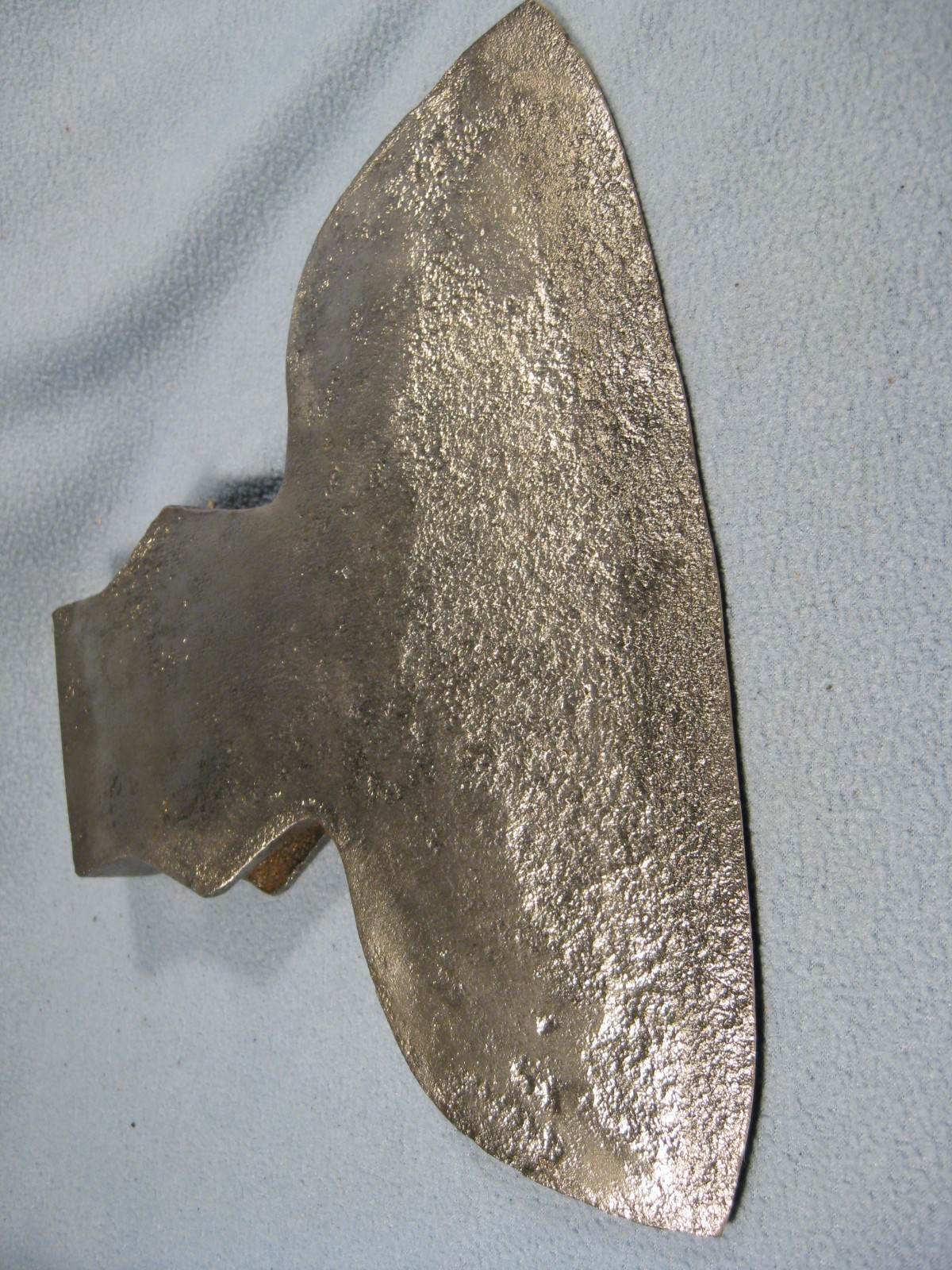 RARE Antique D. SIMMONS & CO. CAST STEEL COHOES NY BROAD AXE 11 1/2" BLADE