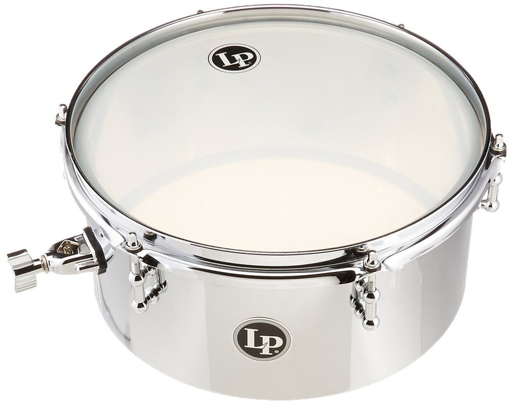 LP PERCUSSION 12" DRUM SET TIMBALE, CHROME SHELL MOUNT - LP812-C