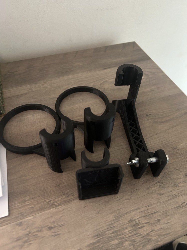 3D Printed 22mm Grow Tent Pole Mounts