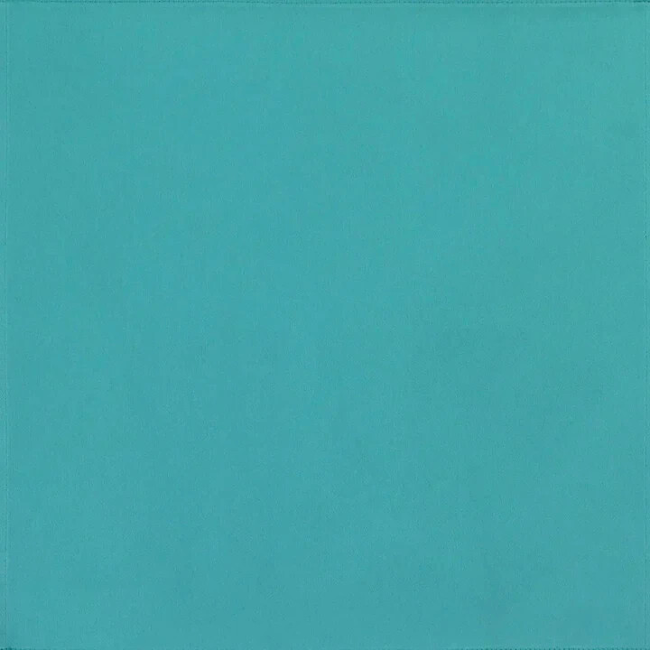 Garnier-Thiebaut 100% Cotton Set of 4 Cotton Napkins, Turquoise, 22" x 22" NWT