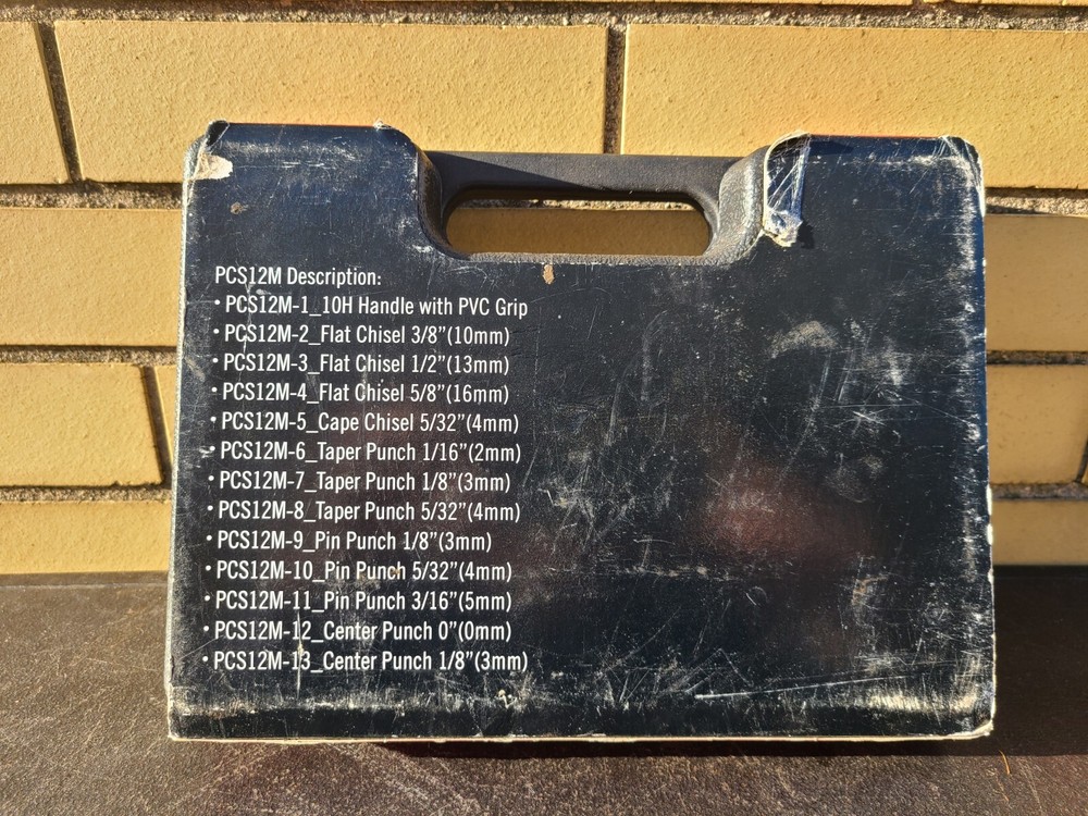 MAC Tools Mini Chisel & Punch Set Made in Taiwan PCS12M