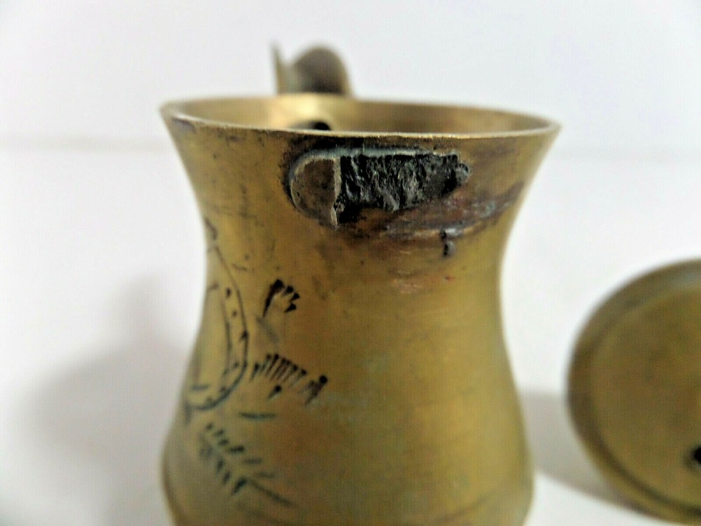 minature brass teapot midle eastern style