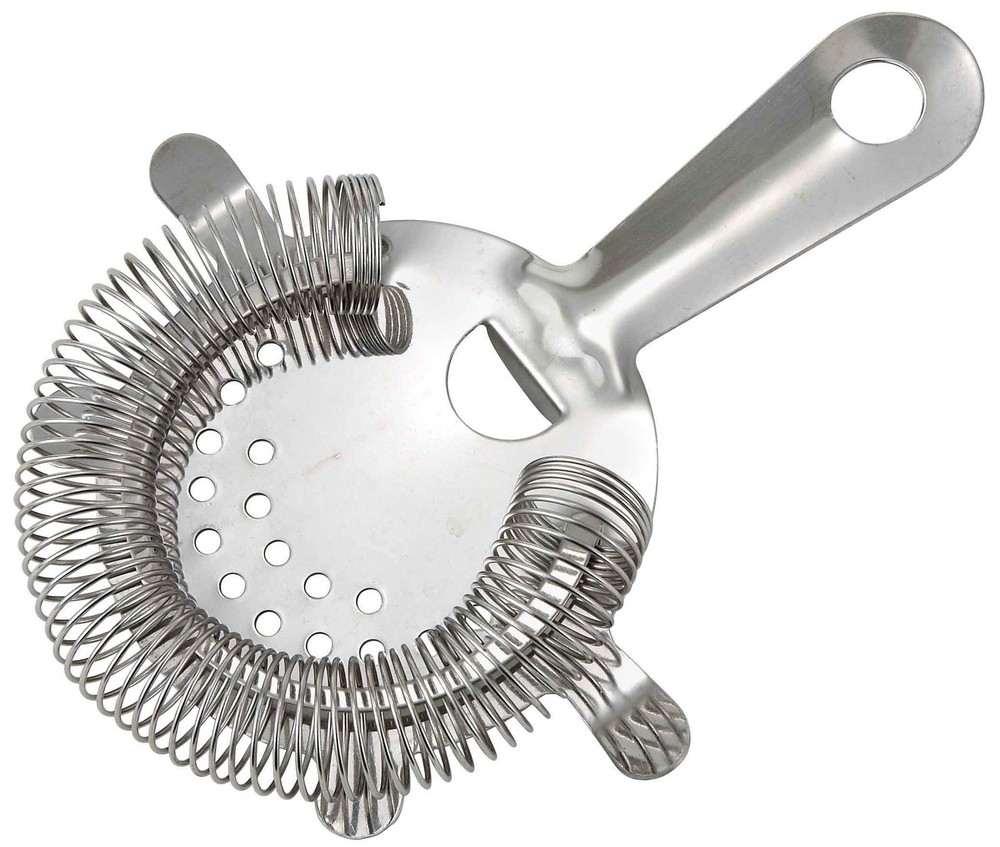 Stainless Steel 4-Prong Bar Strainer