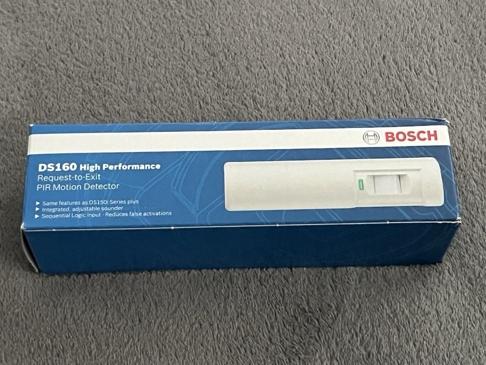 Bosch DS160 REX Motion Sensor with Sounder, High Performance - NEW