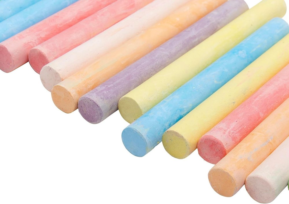 Colored Chalk, 16 Count 10801-48 , Assorted